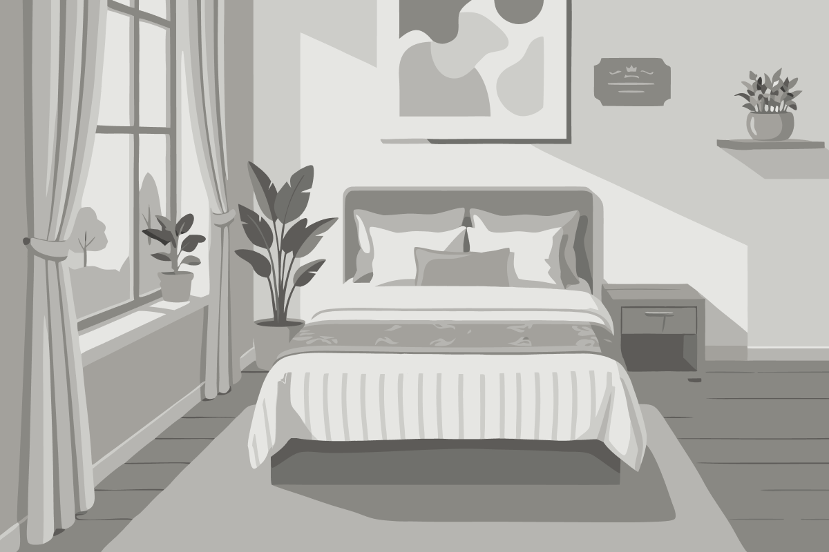 Single Room with Park View